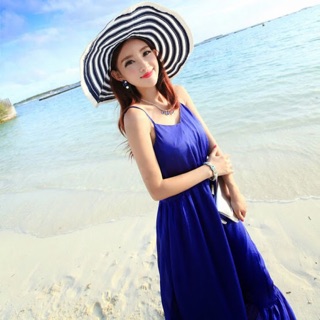 Đầm maxi đuôi tôm