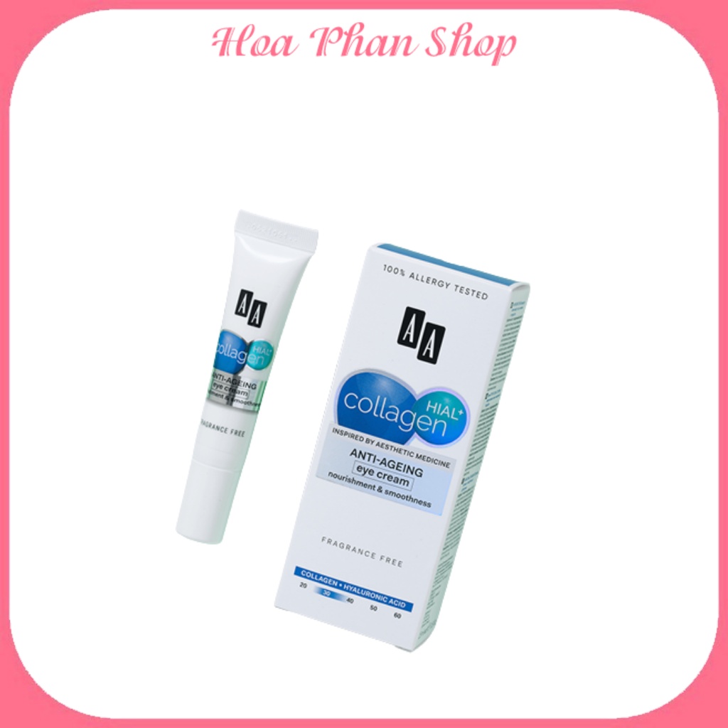 Kem Dưỡng Mắt AA Collagen Hial+ Của AA Cosmetics
