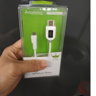 ​Dây sạc android đo thời gian, điện áp, dòng sạc