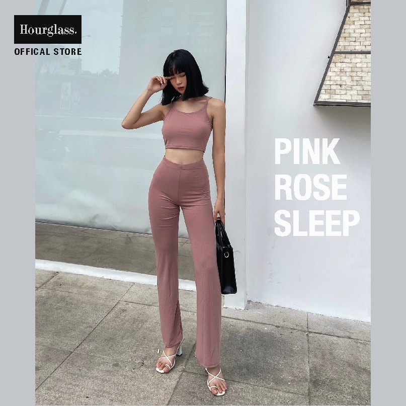 Set đồ ngủ nữ HOURGLASS - PINK ROSE SLEEP | BigBuy360 - bigbuy360.vn
