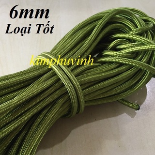 02 MÉT - DÂY DÙ TRÒN 6MM - DÂY DÙ TỐT - DÂY DÙ XỊN