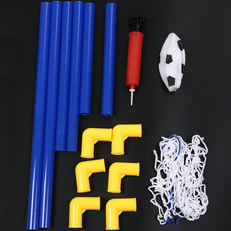 Bộ Đồ Chơi Bóng Đá Mini Trong Nhà + Ống Bơm Bằng Nhựa Dành Cho Trẻ Em