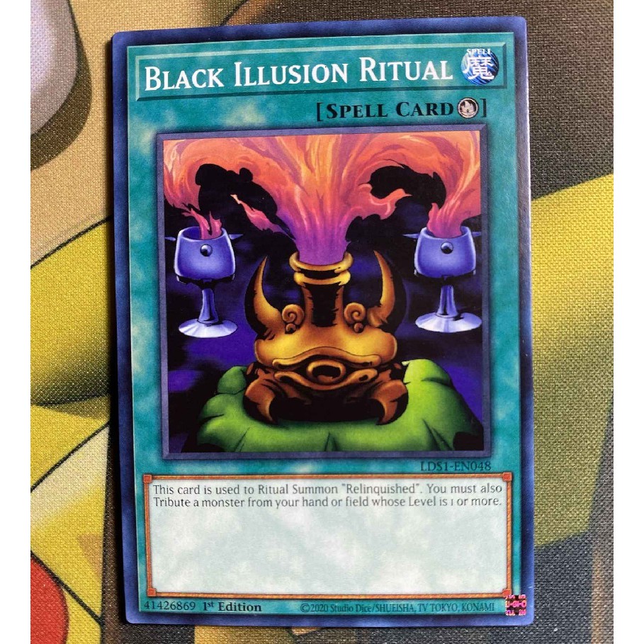 Bài Yugioh - Combo Relinquished + Black Illusion Ritual # Con Mắt Gian Tà