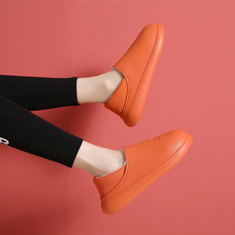 Dép Bông Nam Nữ Đi Trong Nhà Chống Nước Size 36-45