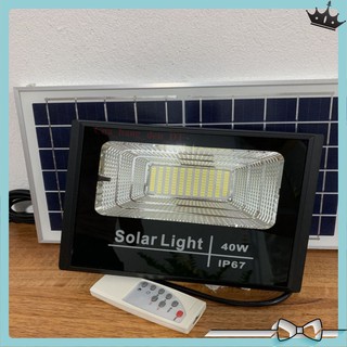 Đèn led pha năng lượng mặt trời 40w BABA [Den Nang Luong Mat Troi]