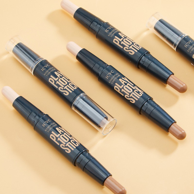 [Hàng mới về] Thỏi che khuyết điểm hai đầu có thể bắt sáng và tạo khối cho mặt