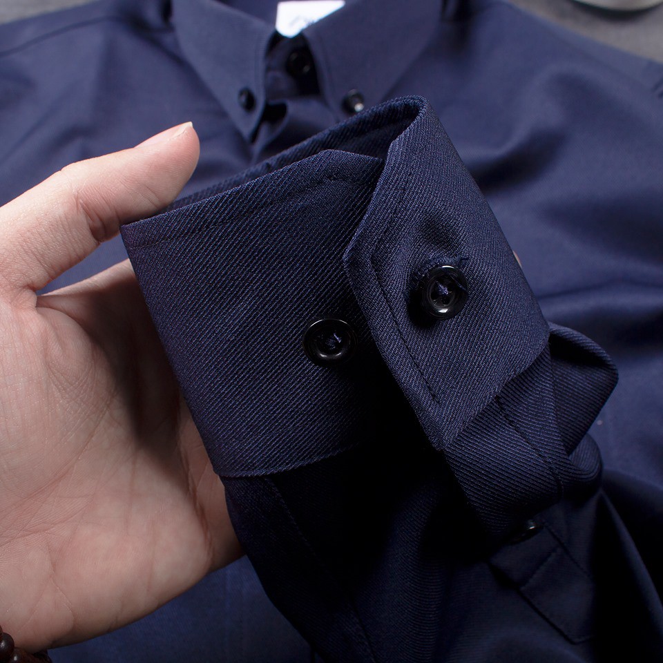 Áo sơ mi nam dài tay cổ bẻ VNXK vải lụa gân 4 chiều , Áo so mi công sở đi làm Jan Store | BigBuy360 - bigbuy360.vn