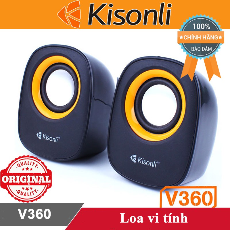 Loa vi tính Kisonli V360 chính hang – Loa máy tính Kisonli V360
