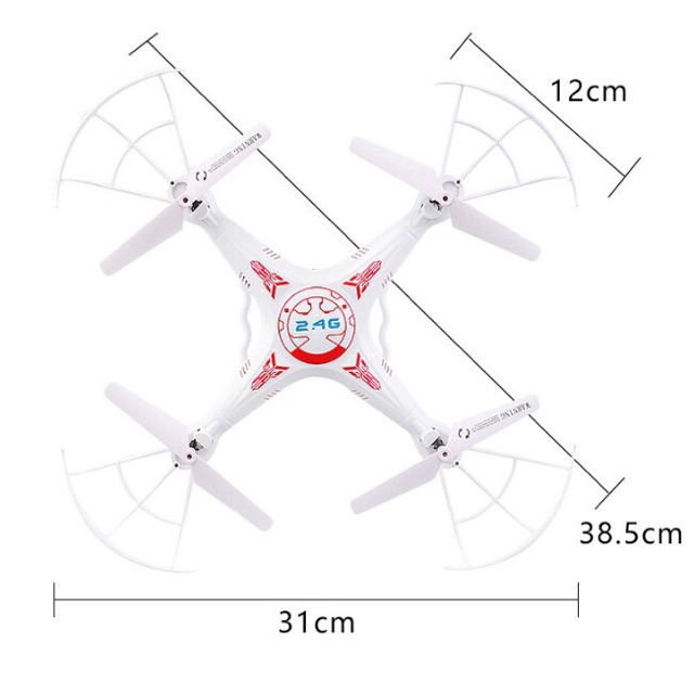 Máy bay điều khiển từ xa 4 cánh X5C-1 phiên bản có màn hình