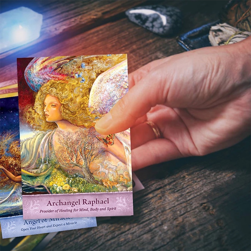 Mystical Wisdom Card Bộ Bài Tarot Tiếng Anh Oracle Chất Lượng