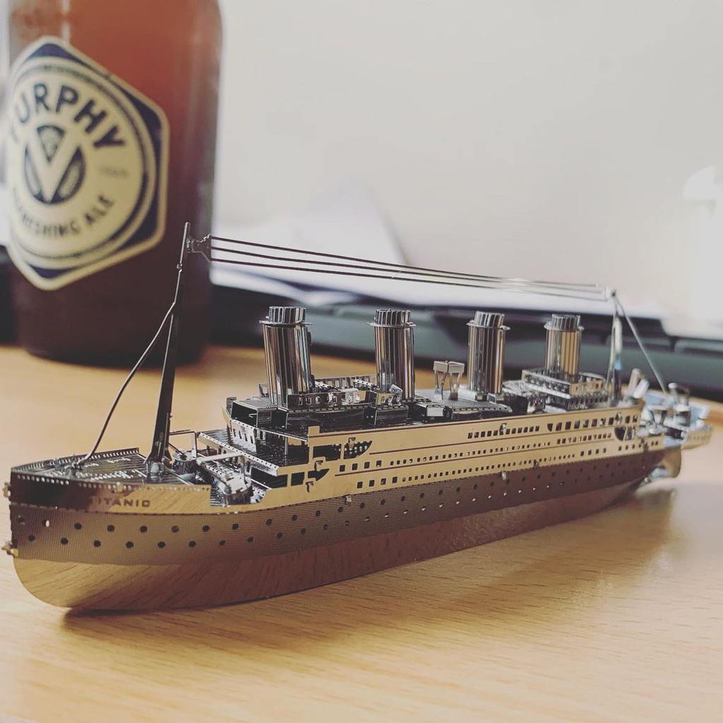 Mô Hình Thép 3D Lắp Ráp Tàu Titanic
