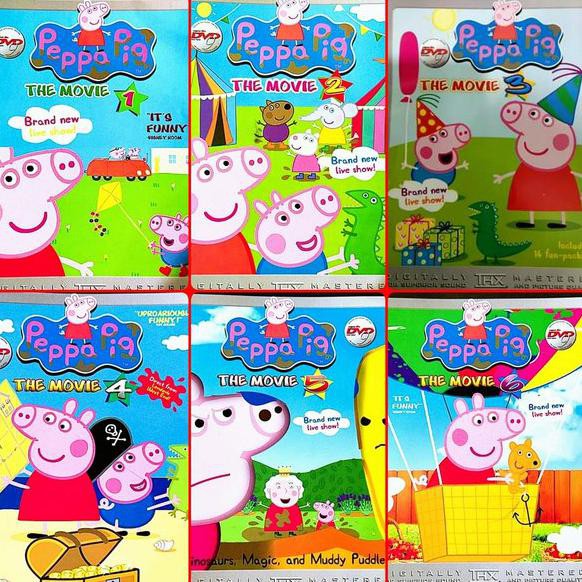 Bộ 16 Đĩa Dvd Phim Hoạt Hình Heo Peppa Cho Trẻ Em