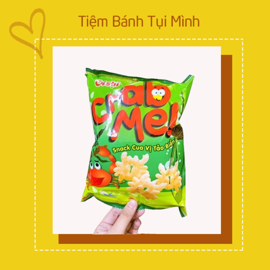 Bánh snack cua vị tảo biển