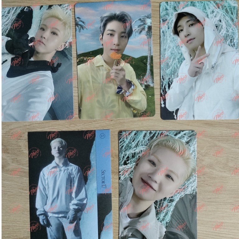 Có sẵn lẻ card off nhóm SEVENTEEN