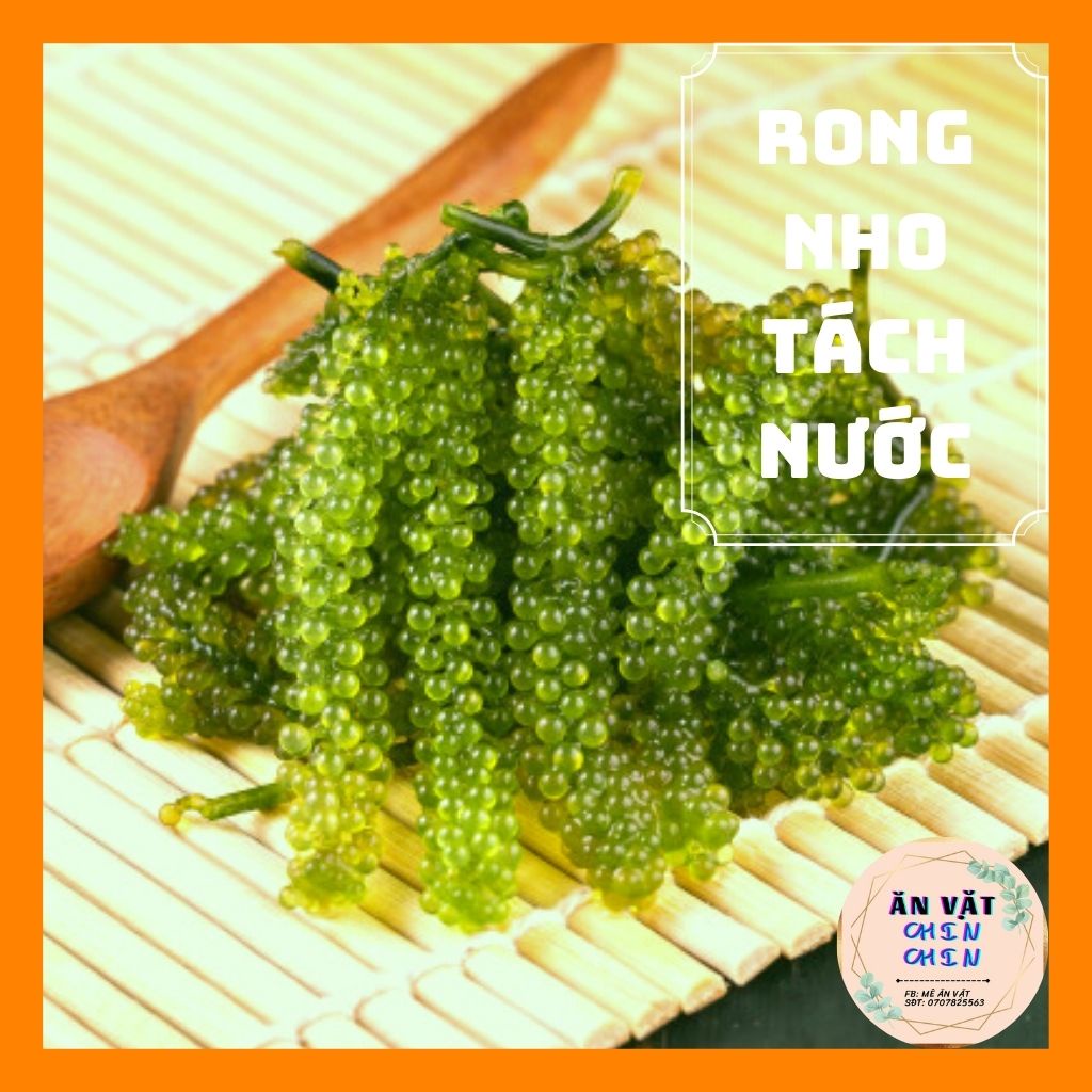 Rong nho tách nước Khánh Hòa Nha Trang hộp 200g 5 gói - ĂN VẶT CHIN CHIN. | BigBuy360 - bigbuy360.vn