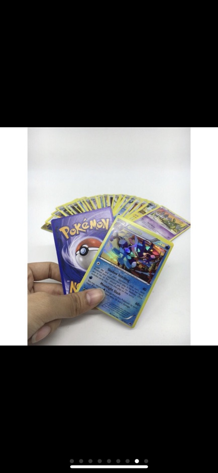 Set 10 bộ bài pokemon bản tiếng anh ( set nhiều mẫu khác nhau )