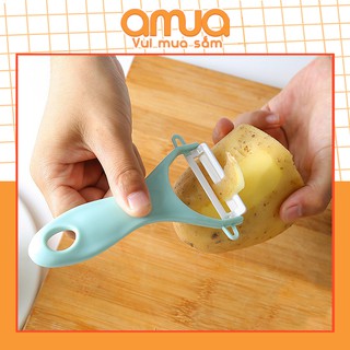 Nạo rau củ quả đa năng cầm tay lưỡi sứ ceramic an toàn NC0501
