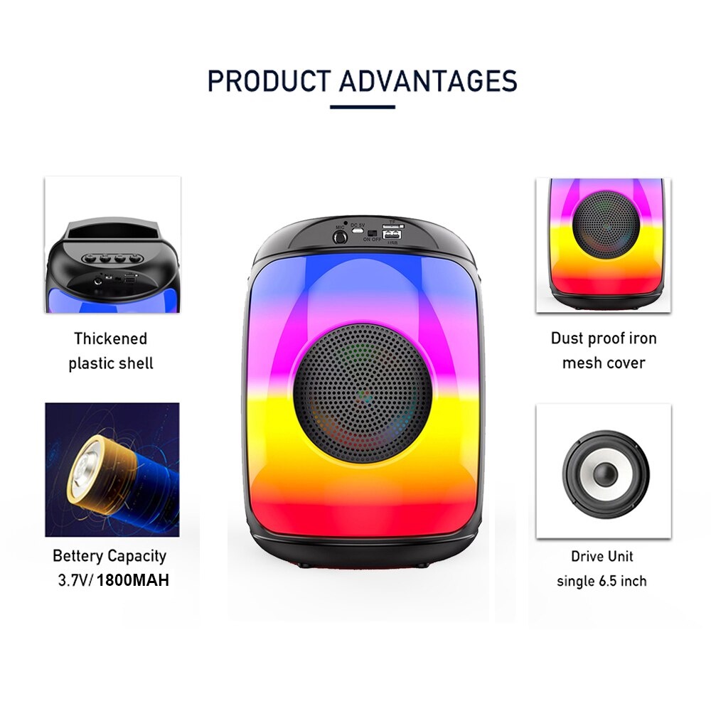 ( tặng kèm mic)(hỏa tốc) LOA BLUETOOTH ZQS – 1438