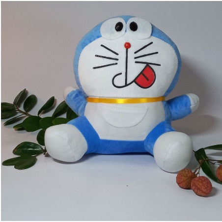 Thú gấu nhồi bông, gối ôm hình DOREMON biểu cảm, quà tặng đáng yêu cho bé