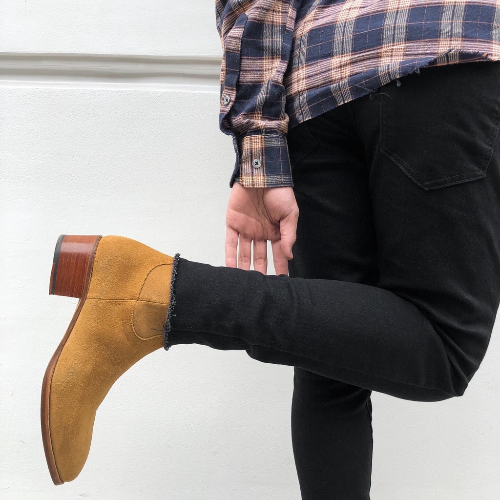 Quần Jean Nam Cắt Gấu - QUÀ TẶNG GÓI GIỮ MÀU QUẦN - Dày dặn - Bền màu - HIDDENCLUB STORE