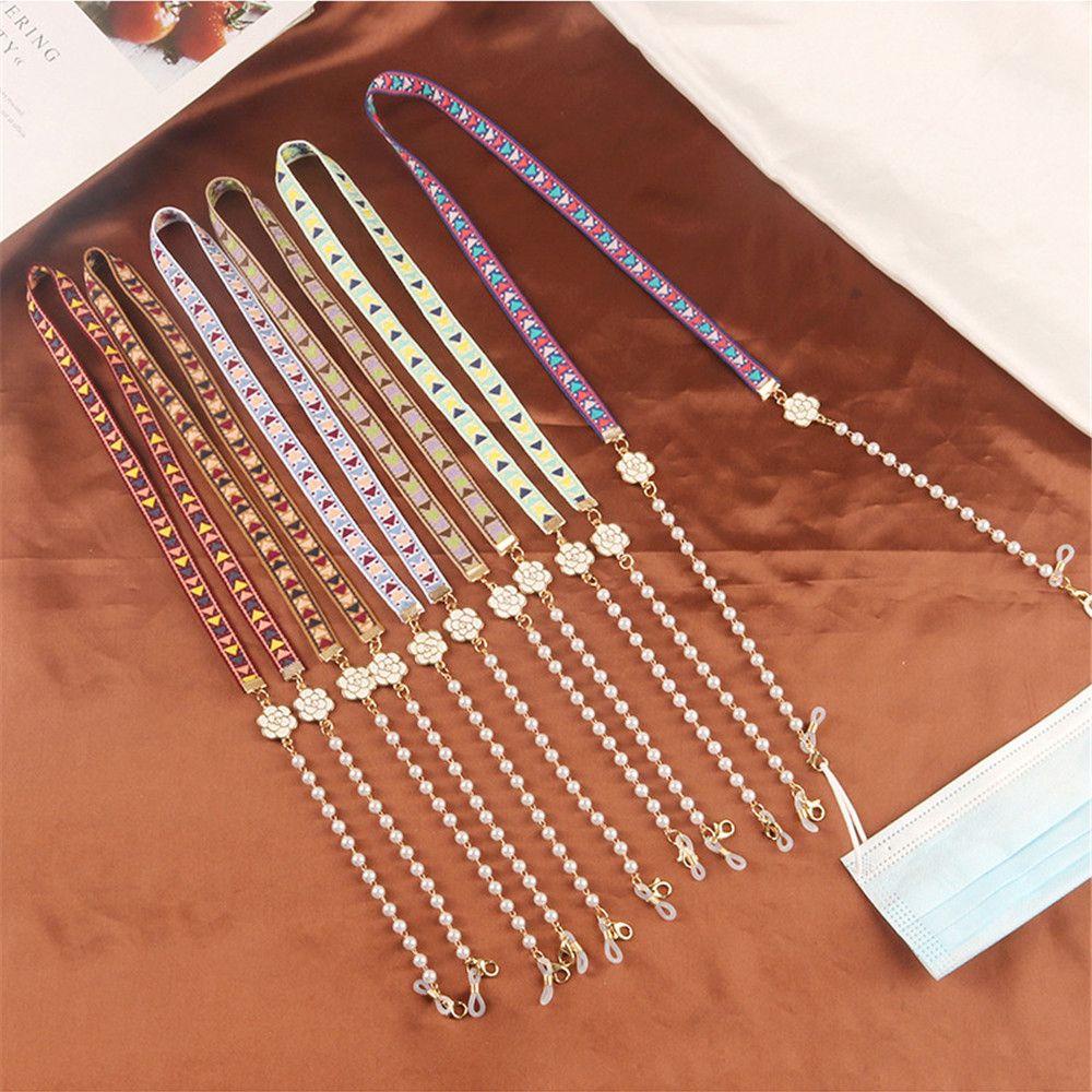 Dây Giữ Mắt Kính Chống Thất Lạc Họa Tiết Đan Thời Trang