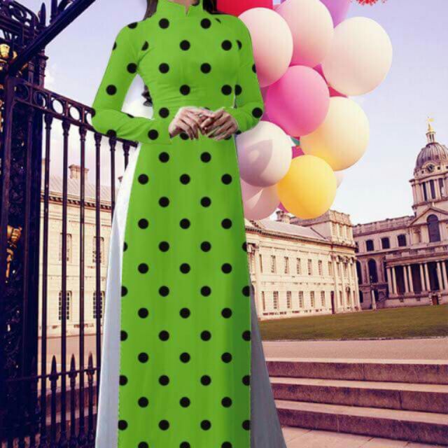 Vải áo dài in 3D