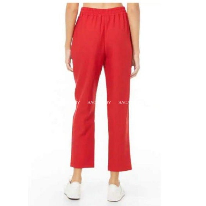 Quần Poly F21 Lưng Thun Ống Suông - 0853