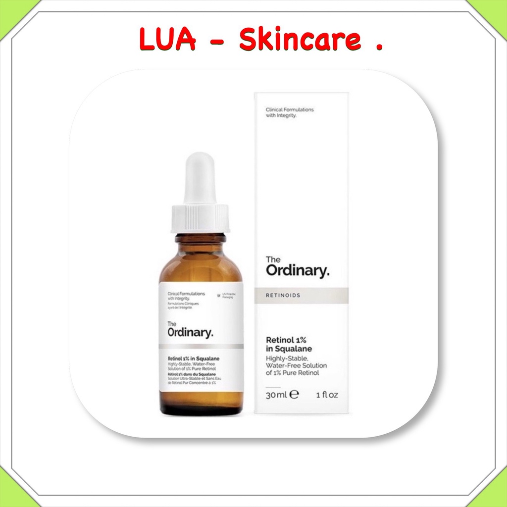 Tinh chất Retinol Squalane nồng độ 0.2% - 0.5% - 1% - The Ordinary
