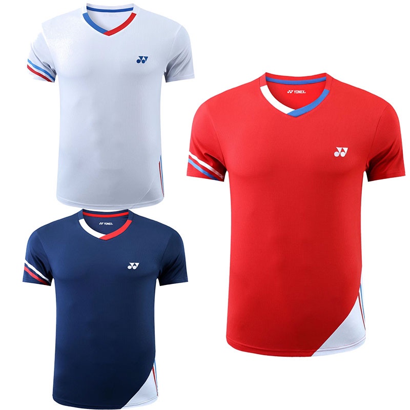 Áo Thun Cầu Lông Yonex 2022 Ngắn Tay Mau Khô Thời Trang Mùa Hè Cho Nam Nữ