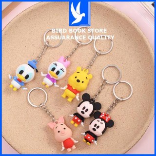 Móc khóa phụ kiện ví cầm tay 💕𝑭𝒓𝒆𝒆𝒔𝒉𝒊𝒑💕 6 nhân vật hoạt hình cute Birdbook