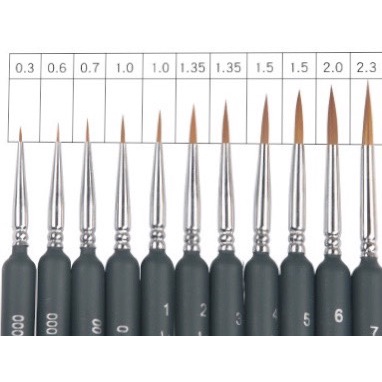 Cọ vẽ màu nước tranh sơn dầu tranh 3D acrylic Sadola B03