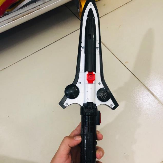 Đồ chơi kiếm siêu nhân Go onger Bandai Engine Sentai Go-onger switch injection sword rocket booster
