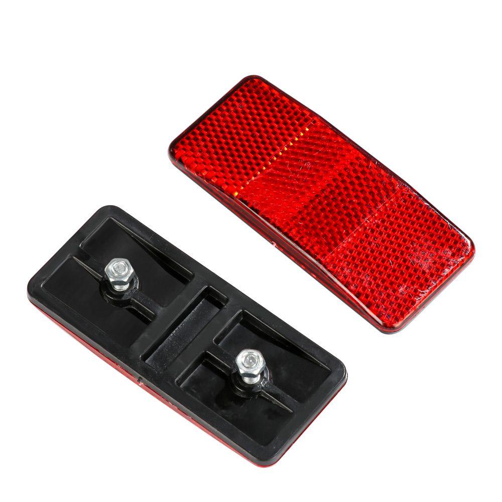 MELODG Set 2 Tấm Phản Quang Cảnh Báo Gắn Đuôi Xe Đạp