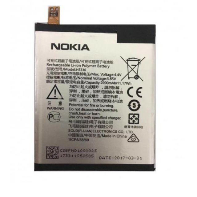 Pin điện thoại Nokia 3.1 / 5 2017 / HE336 xịn