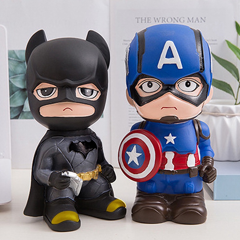 Hộp đựng tiền tiết kiệm phong cách hoạt hình Marvel người nhện sáng tạo làm quà sinh nhật