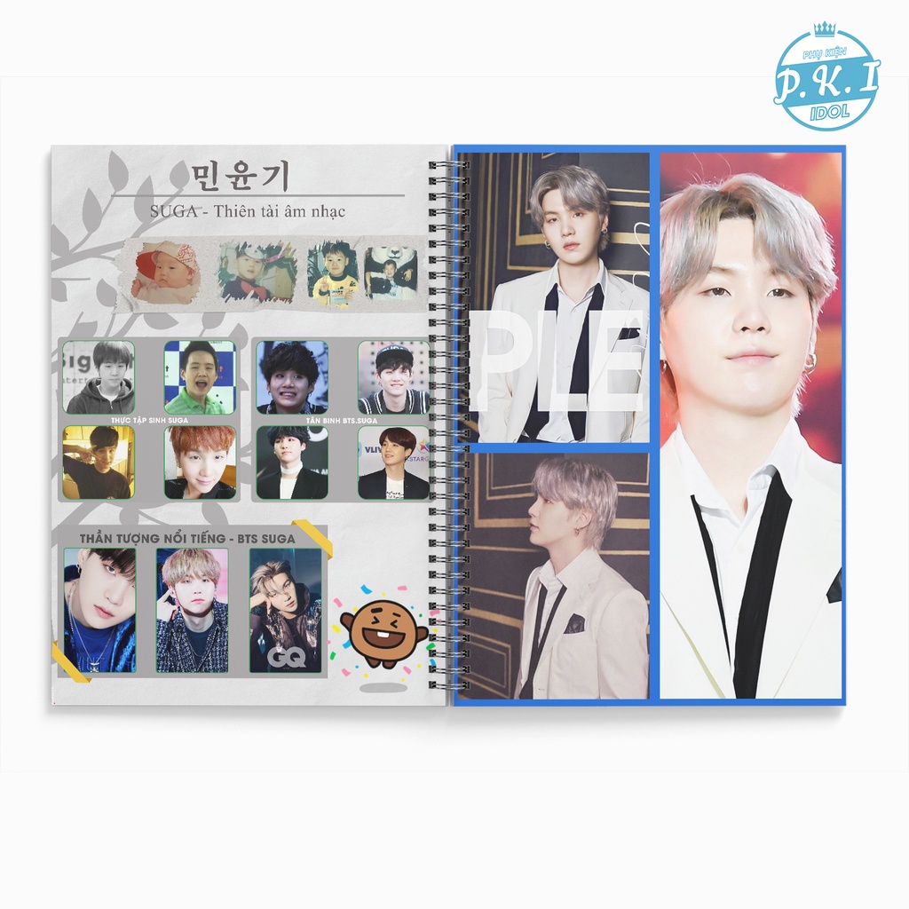 Sưu Tầm Album Ảnh - Photobook Suga BTS Mới Nhất - Món Quà Sinh Nhật Lý Tưởng