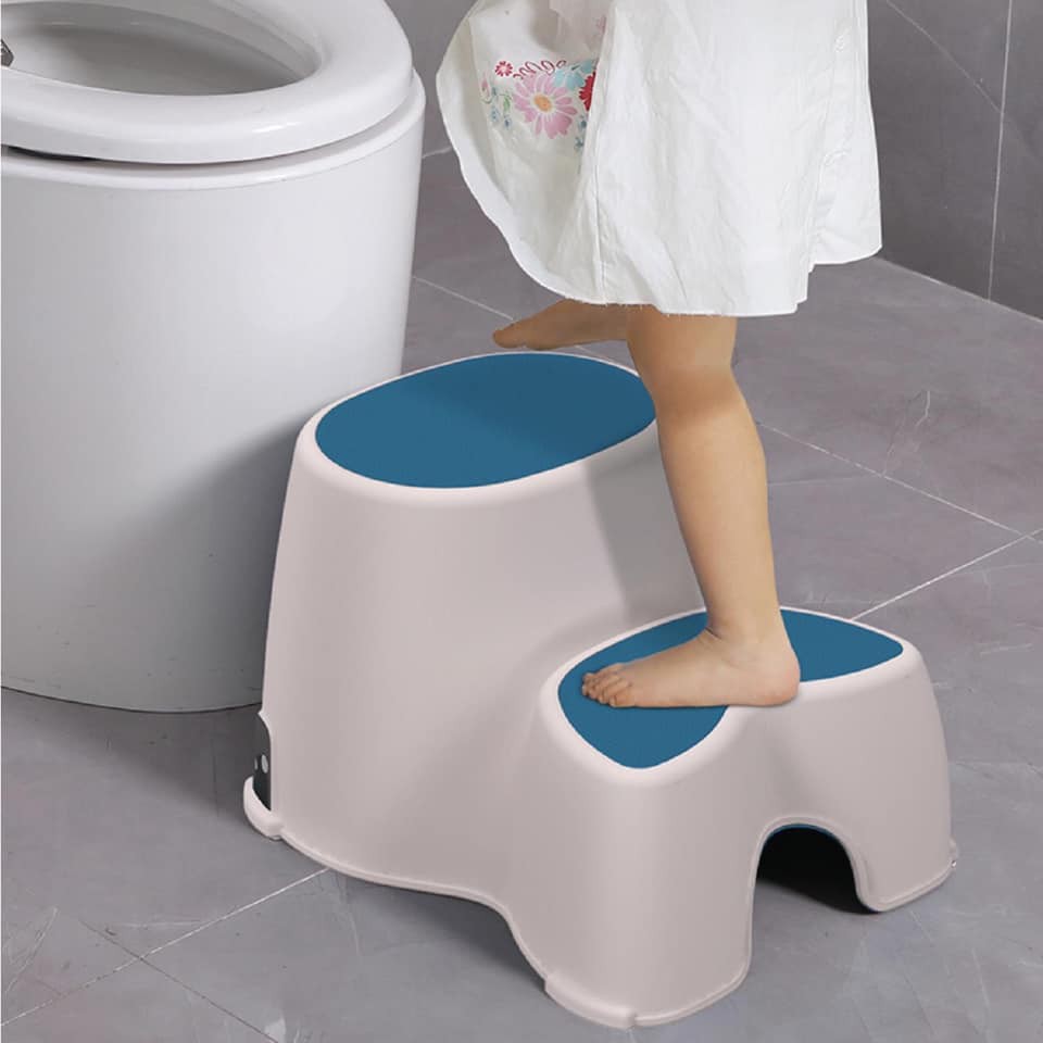 Ghế bậc Holla kê chân toilet, bồn cầu cho bé khi đi vệ sinh cao cấp chính hãng