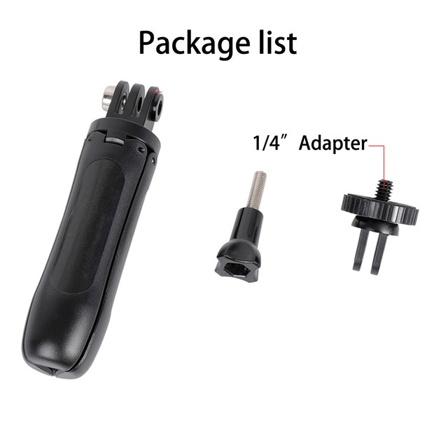 Gậy Chụp Ảnh Selfie Mini Cầm Tay Có Thể Kéo Dài Cho DJI Action 2 Go Pro 10 Gopro 10 9 DJI OSMO Action 2