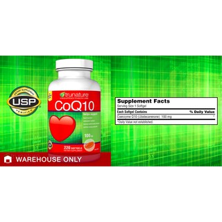 Thuốc Bổ Tim Mạch Trunature CoQ10 100 Mg 220 Viên
