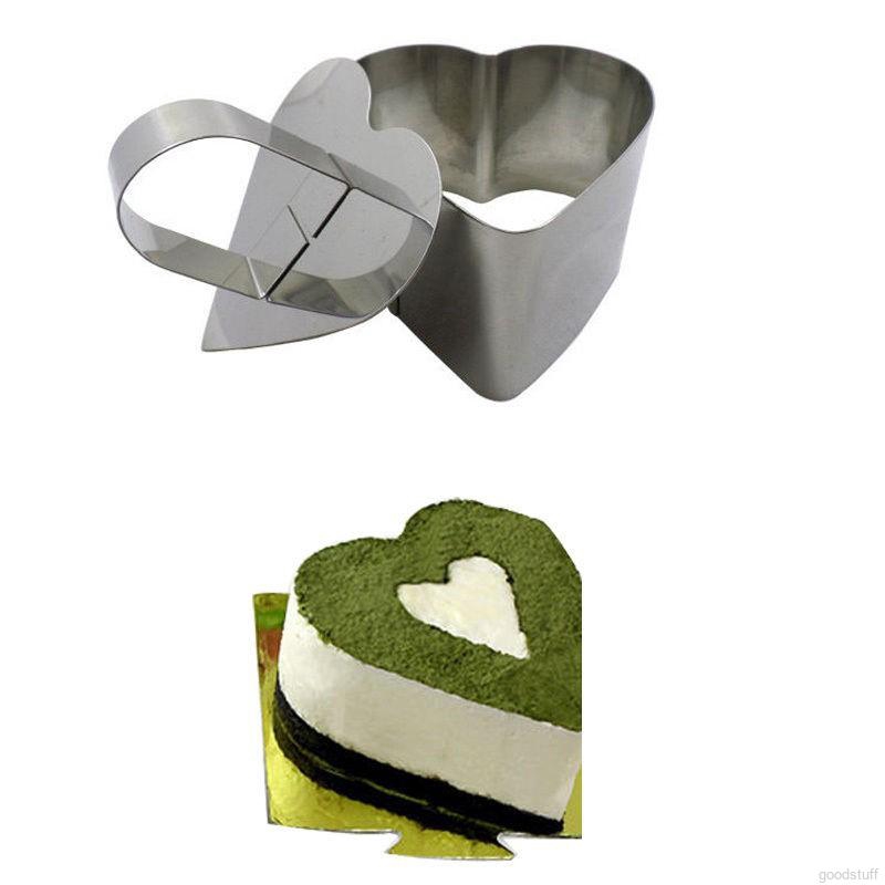 Khuôn làm bánh Cupcake thép không gỉ dụng cụ nhà bếp DIY