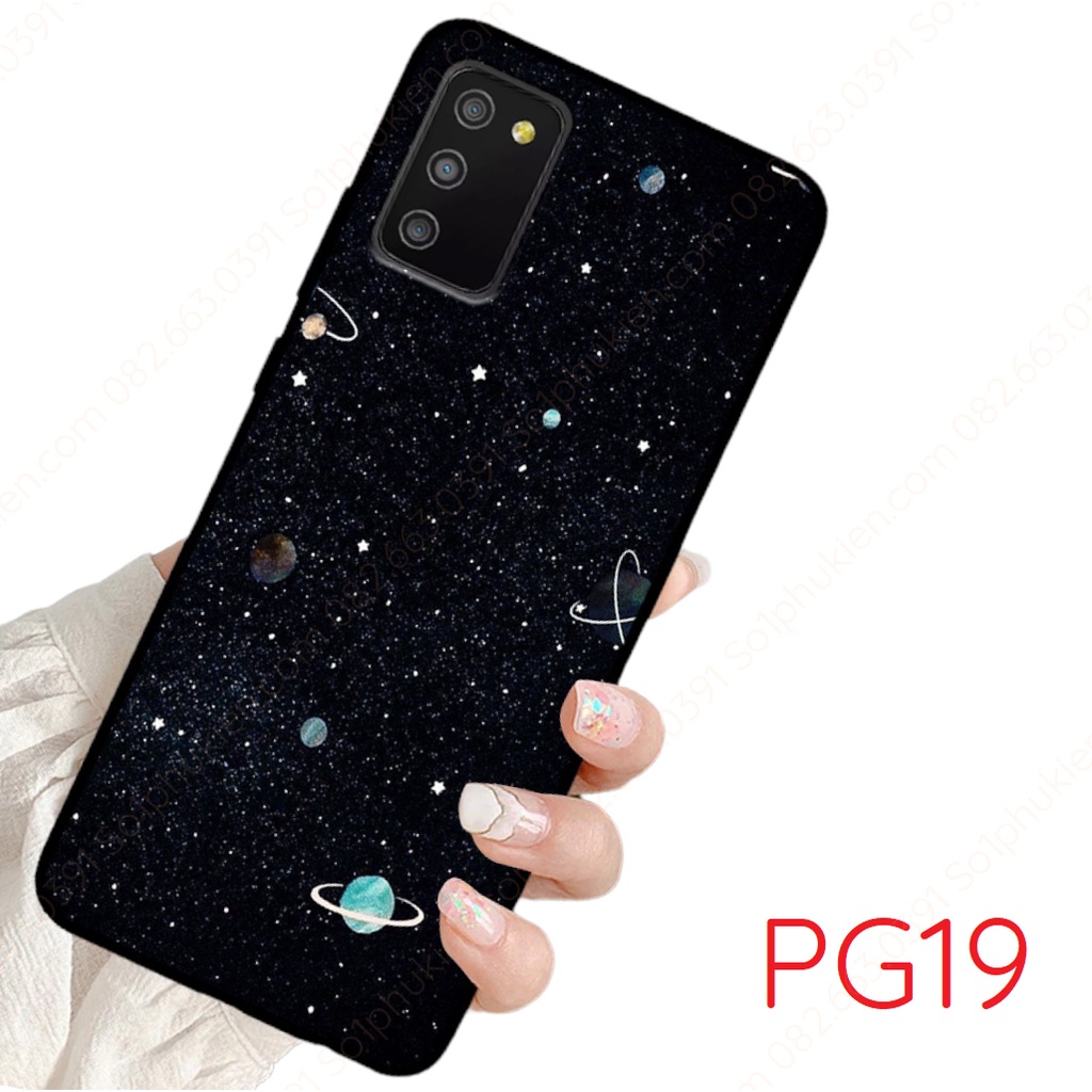 Ốp lưng Samsung A02S  A03S  A21S  A31  M21  M30S  dẻo in hình vũ trụ,ngân hà cực hot