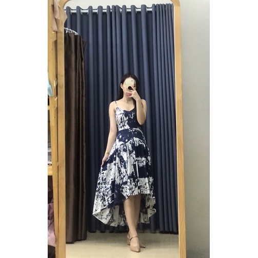 A97 ˗ ĐẦM LINEN BỘT PREMIUM HỌA TIẾT LOANG | BigBuy360 - bigbuy360.vn
