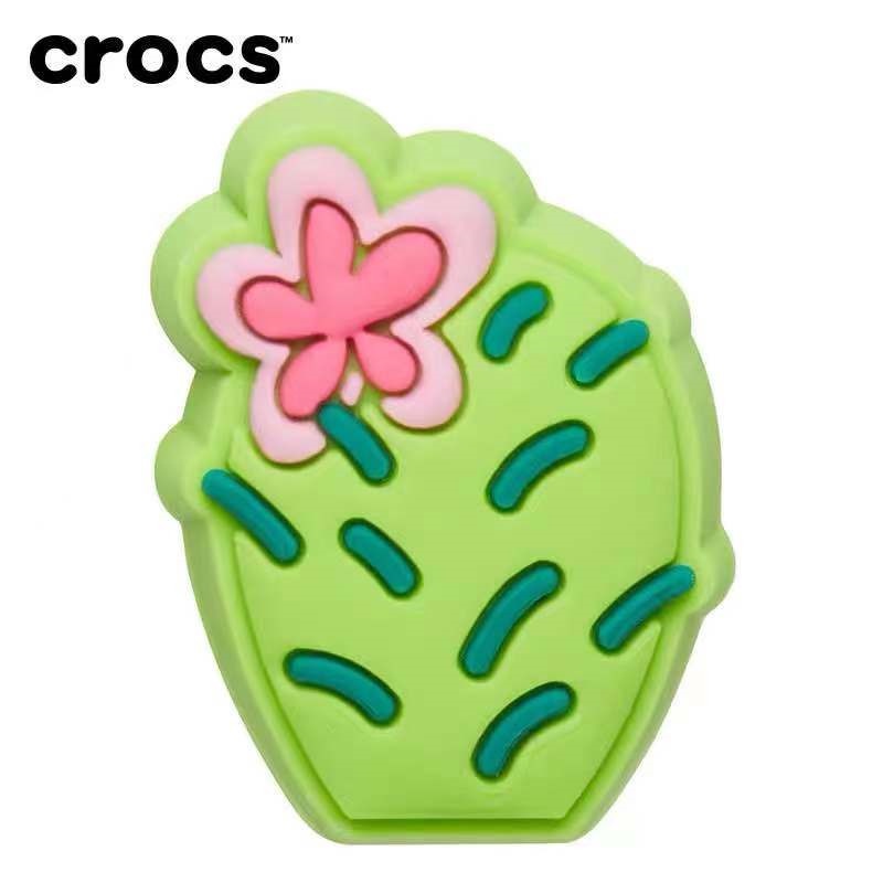 Crocs / jibbitz Mall Dép Sandal Họa Tiết Cây Cối Trang Trí