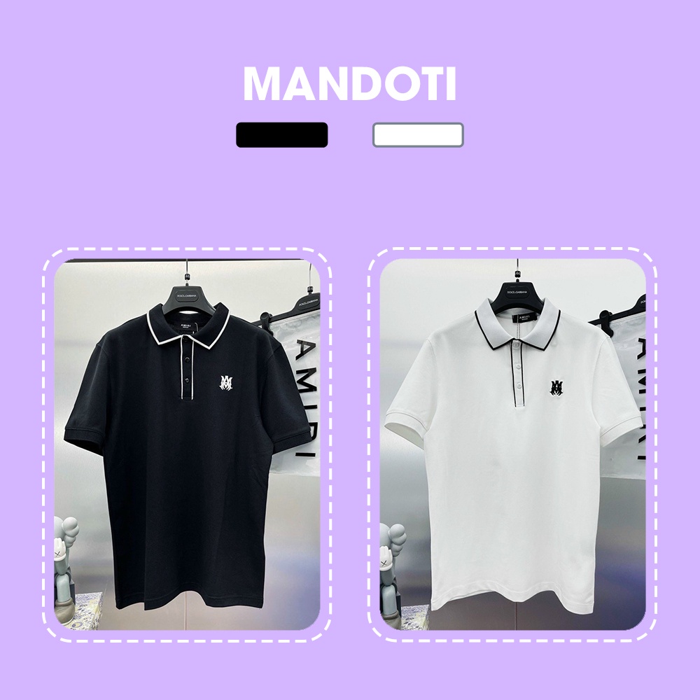 Áo polo nam thể thao logo CM thêu form rộng áo thun ngắn tay cổ bẻ cotton cá sấu cao cấp PL14