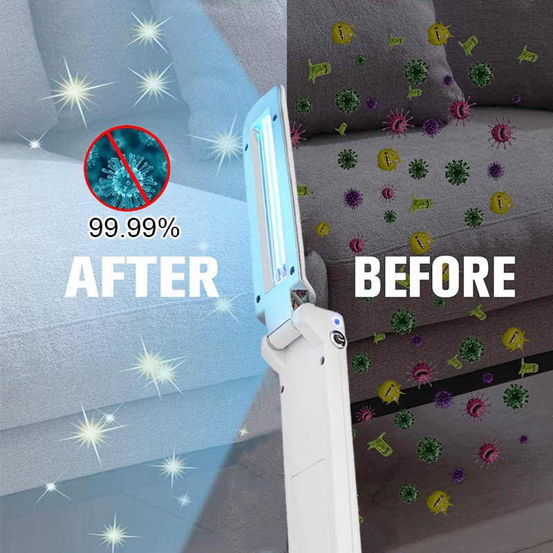 (Hàng Mới Về) Đèn Diệt Khuẩn Tia Uv Kết Nối Usb Tiện Dụng Cho Du Lịch