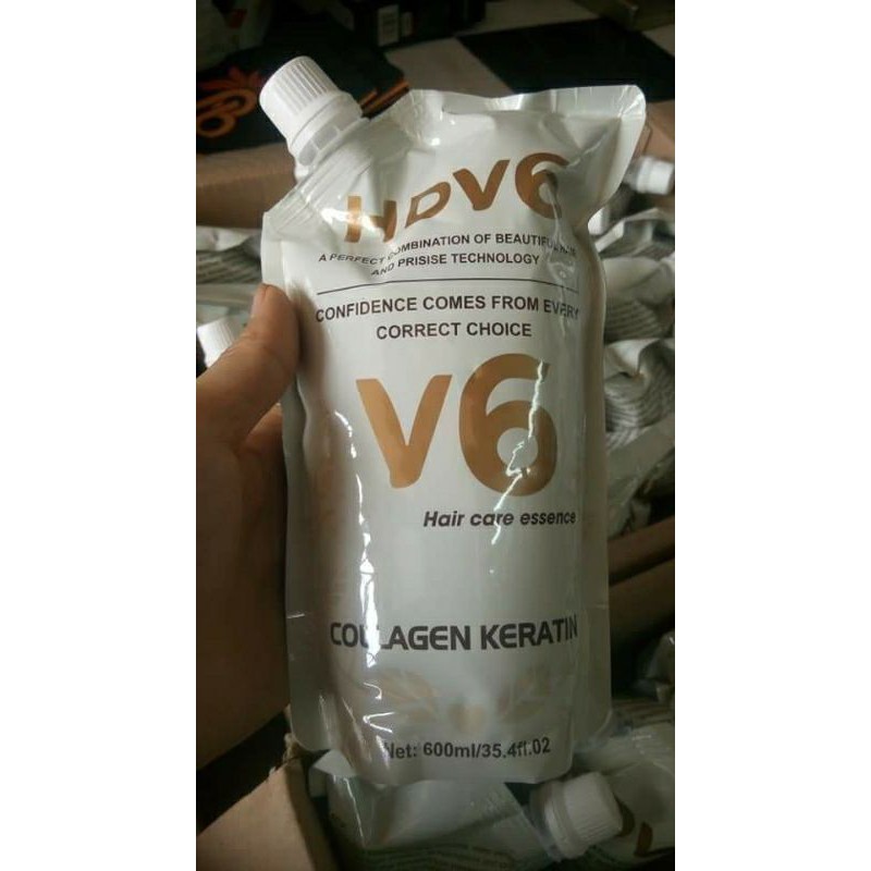 HẤP PHỤC HỒI TÓC COLAGEN KERATIN V6