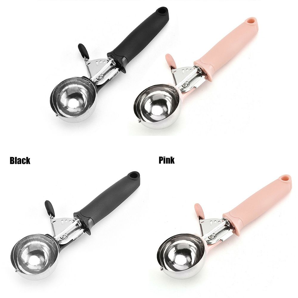 Muỗng Múc Kem/Trái Cây Bằng Inox Nhiều Màu Sắc Tiện Dụng Cho Nhà Bếp