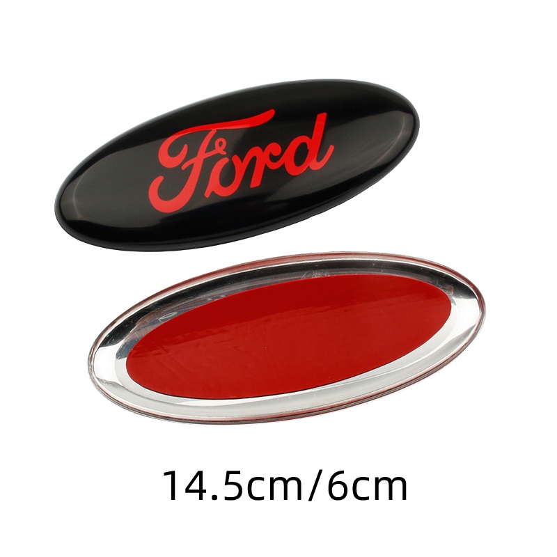 1 ❤ Logo FORD 07-13 Mondeo Bằng Hợp Kim Nhôm Gắn Trước Và Sau Xe Hơi FORD