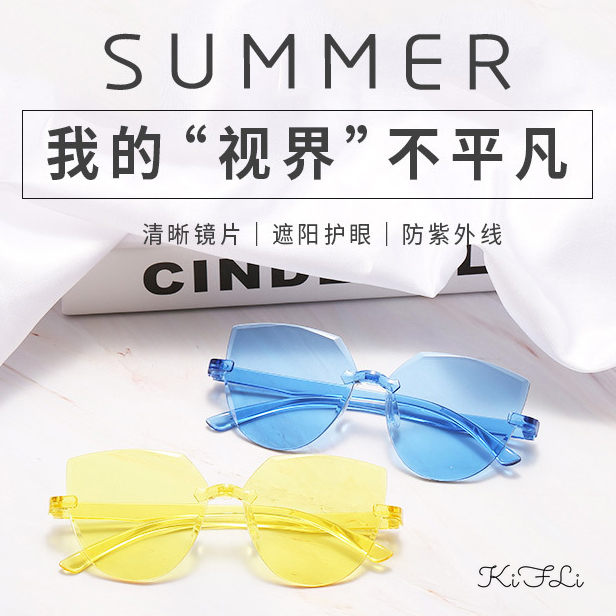 Kính Mát Trong Suốt Chống Tia Uv400 Thời Trang Cho Nam Và Nữ