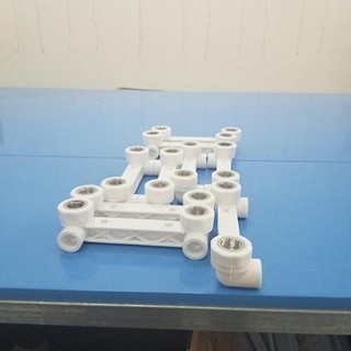 Cút cân sen PPR tiện lợi - Cặp cút ren chuẩn 15cm, lắp đặt nhanh, dễ dàng và chính xác
